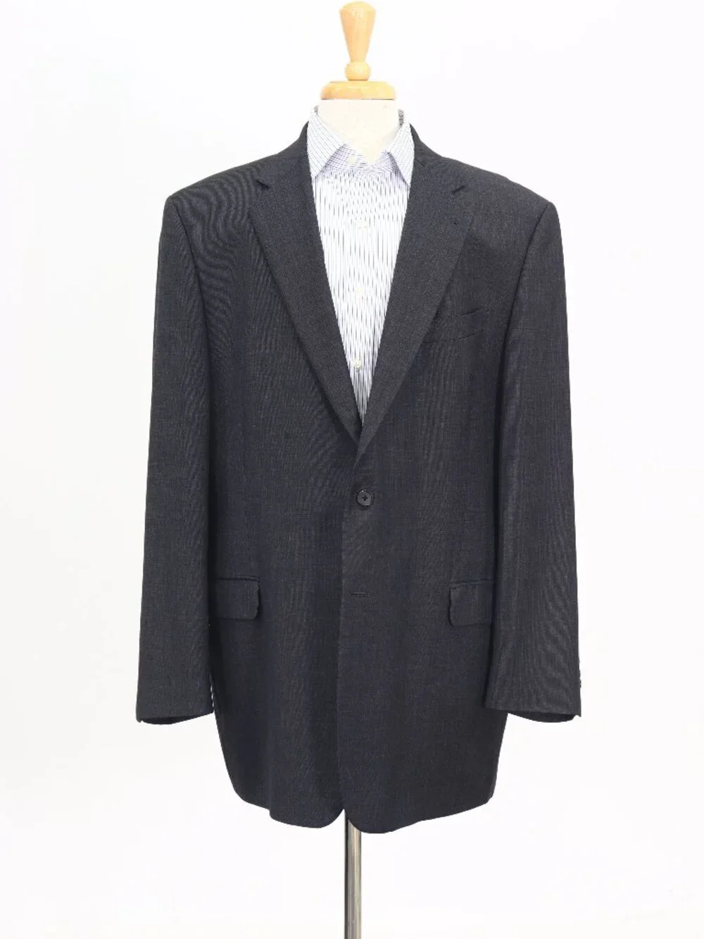 Joseph Abboud 48XL Gray Blazer Sport Coat Jacket 2-Button Solid W866